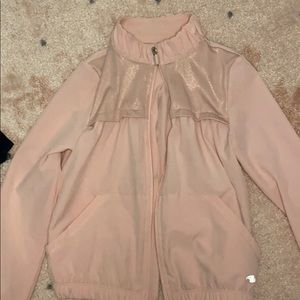 Girls pink light jacket